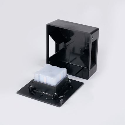 Brilagi - DOUBLERAY LINE LED/6W/230V välisseinavalgusti, must, IP54