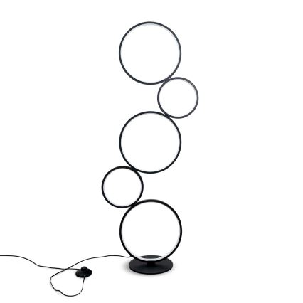BRILAGI - ECHO LED põrandalamp, 36 W, 230 V, 4000 K, 110 cm, must
