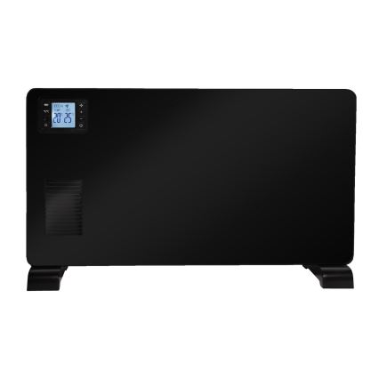 Brilagi - Elektriline konvektor küttekeha 1000/1300/2300W LCD/taimer/TURBO/termostaat must + kaugjuhtimispult