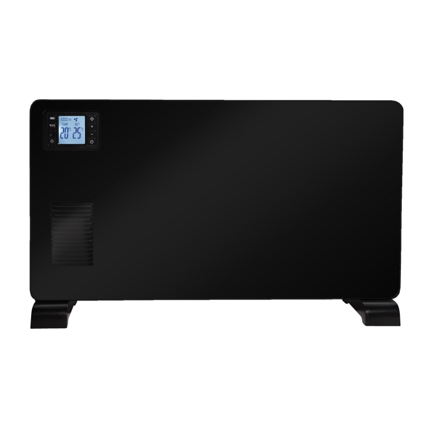 Brilagi - Elektriline konvektor küttekeha 1000/1300/2300W LCD/taimer/TURBO/termostaat must + kaugjuhtimispult