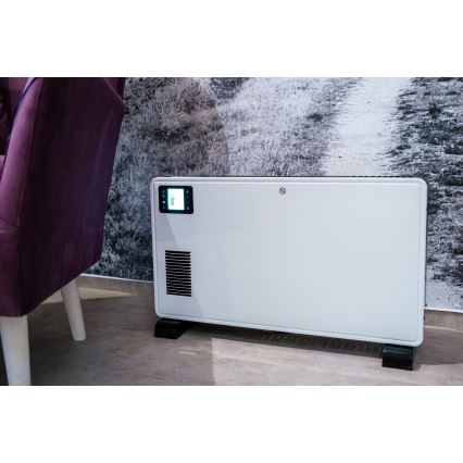 Brilagi - Elektriline kuumaõhukonvektor 1000/1300/2300W LCD/taimer/TURBO/termostaat valge+ pult