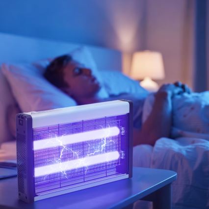 Brilagi - Elektriline putukalamp 2xUV/18W/230V 100 m2