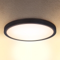 Brilagi - ESTELA LED laevalgusti 18W/230V, läbimõõt 30 cm, must
