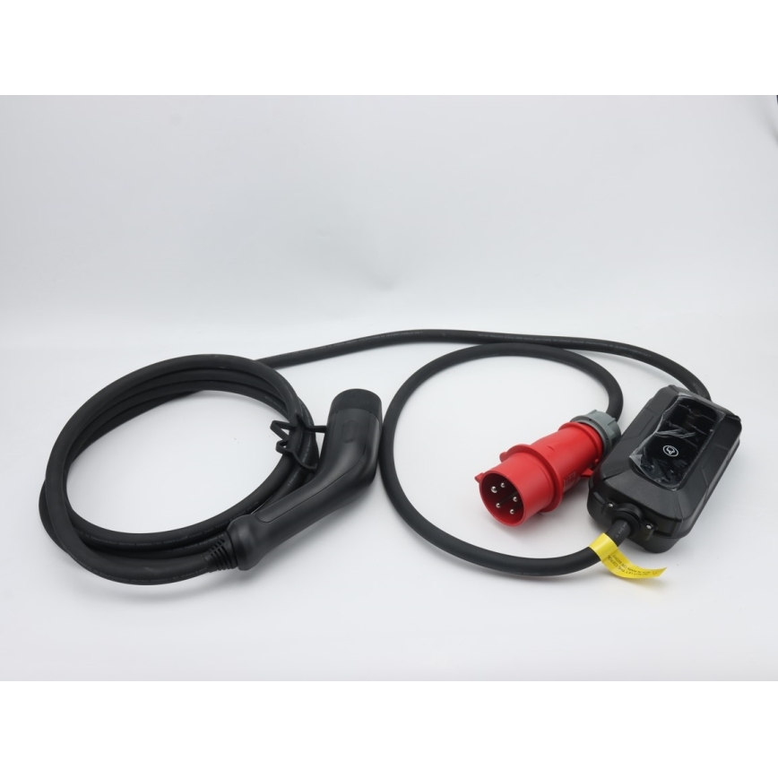 Brilagi - EV reisi laadimisjaam elektriautodele FAST AC Tüüp 2 16A/380V 11kW + pistik 230V, 3,7kW 5m + ümbris