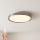 Brilagi - FANCIA hämardatav LED-laelamp LED/48W/230V 3000-6500K läbimõõt 39 cm hõbedane + puldiga