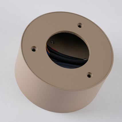 Brilagi - LED-vannitoa laelamp FORIS LED/14W/230V, läbimõõt 12 cm, beež, IP44