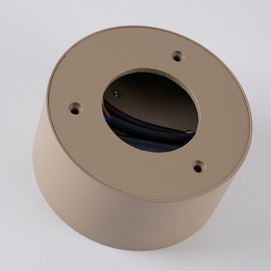 Brilagi - LED-vannitoa laelamp FORIS LED/14W/230V, läbimõõt 12 cm, beež, IP44