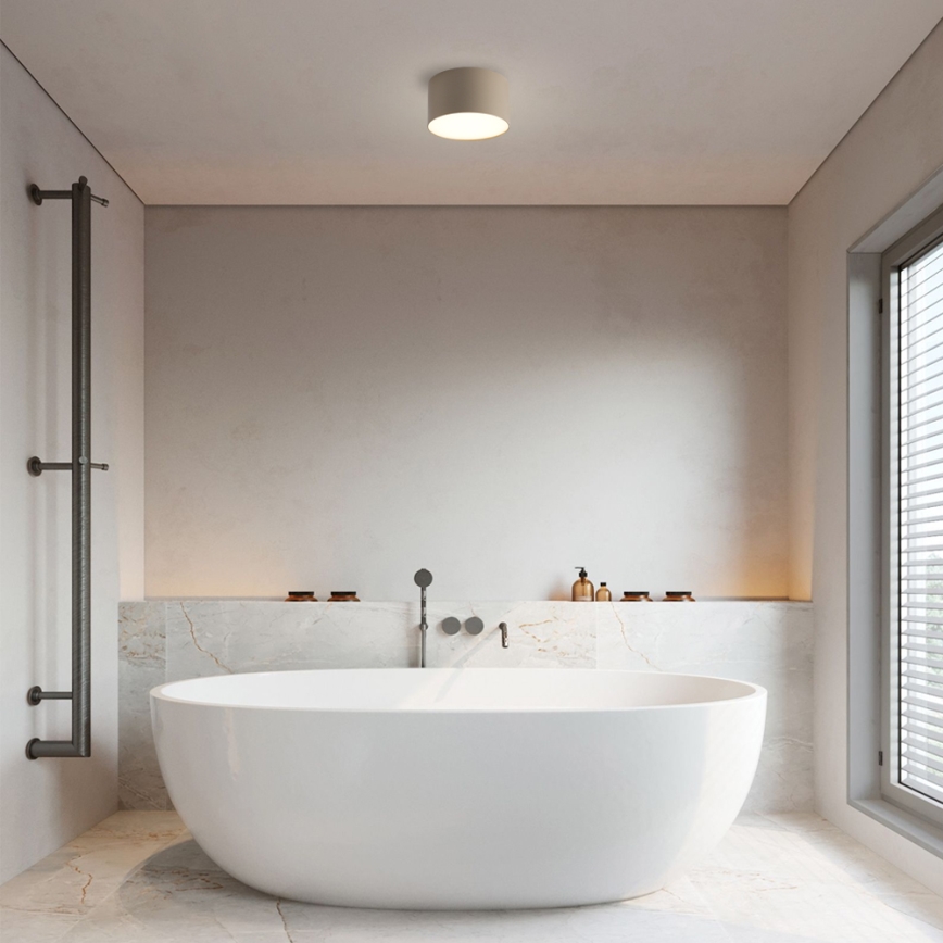 Brilagi - LED-vannitoa laelamp FORIS LED/9W/230V läbimõõt 9 cm beež IP44 CRI 90