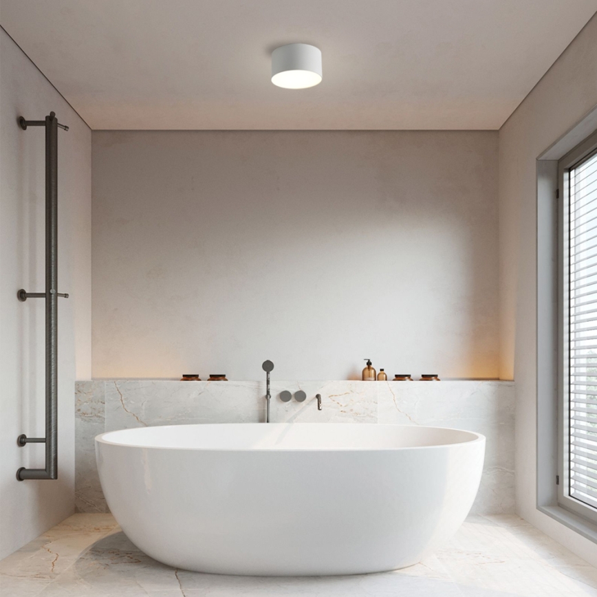 Brilagi - FORIS LED vannitoa laelamp 9W/230V Ø 9 cm, valge, IP44