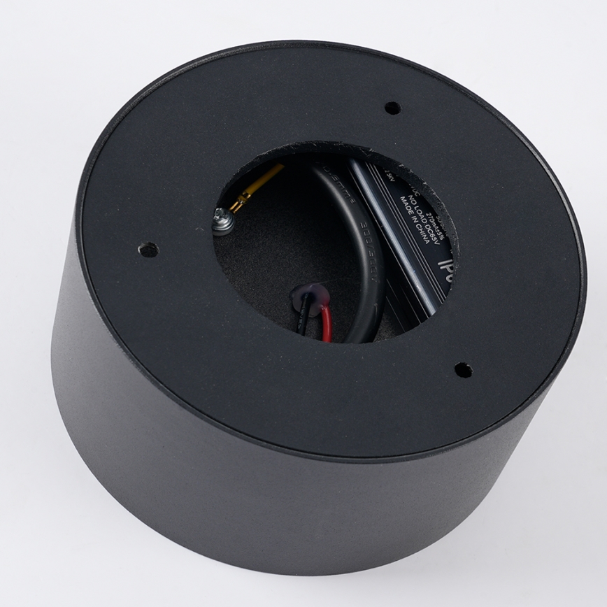 Brilagi - LED vannitoa laelamp FORIS LED/14W/230V, läbimõõt 12 cm, must, IP44