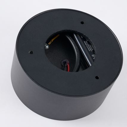 Brilagi - FORIS LED vannitoa laevalgusti LED/9W/230V Ø 9 cm must IP44