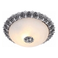 Brilagi - FRESCO laelamp 2xE27/40W/230V läbimõõt 30 cm hõbedane