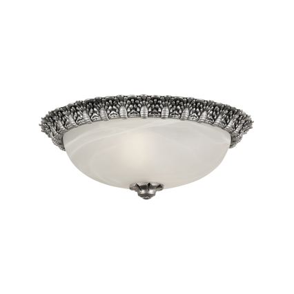 BRILAGI - FRESCO laelamp 2xE27/40W/230V läbimõõt 30 cm hõbedane