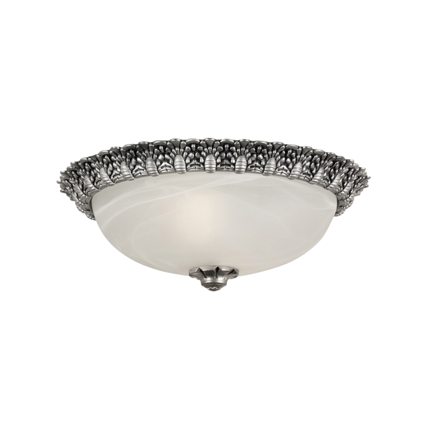 BRILAGI - FRESCO laelamp 2xE27/40W/230V läbimõõt 30 cm hõbedane