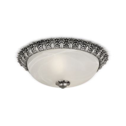 BRILAGI - FRESCO laelamp 2xE27/40W/230V läbimõõt 30 cm hõbedane