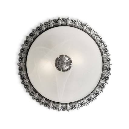 BRILAGI - FRESCO laelamp 2xE27/40W/230V läbimõõt 30 cm hõbedane