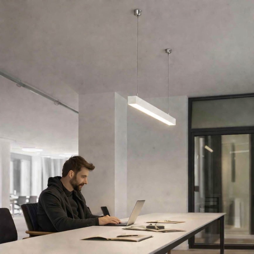 Brilagi - LED rippvalgusti FULLDAY LED/10/15/20W/230V 2700/4000/6000K 60 cm valge