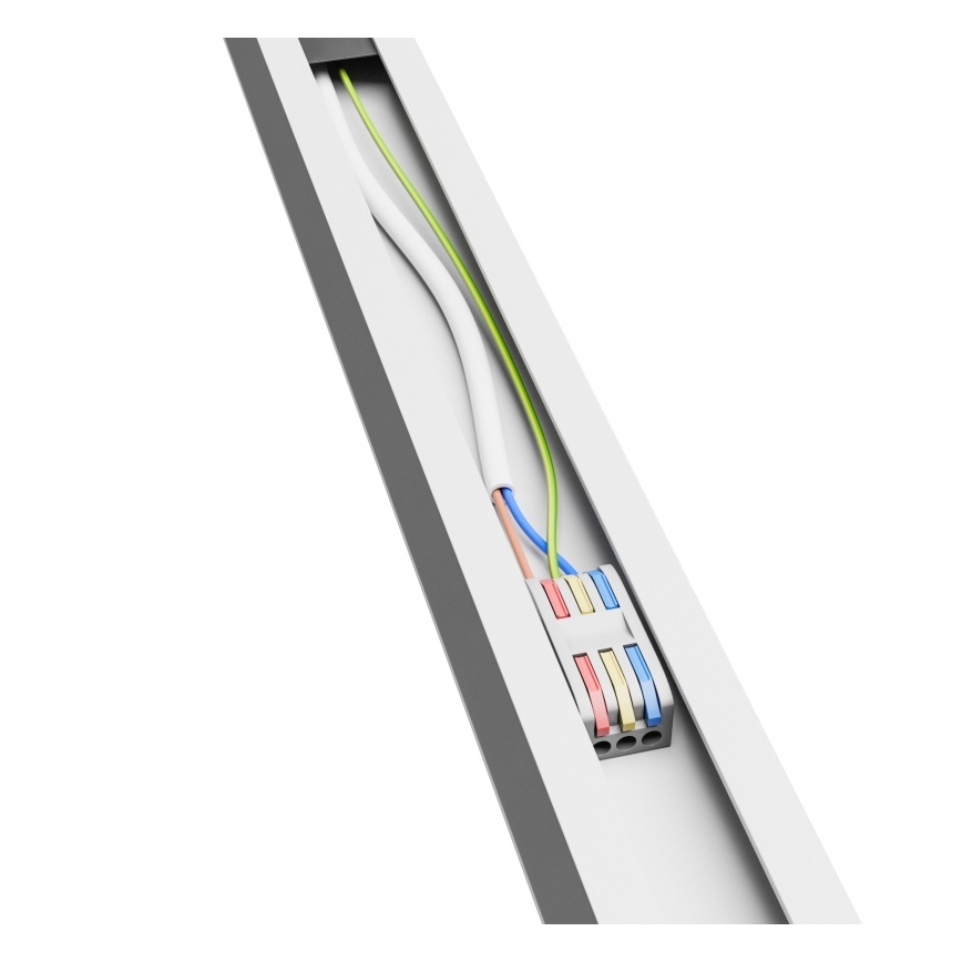 Brilagi - FULLDAY LED pinnapealne laevalgusti 20/30/40W/230V 2700/4000/6000K 120 cm UGR19 valge