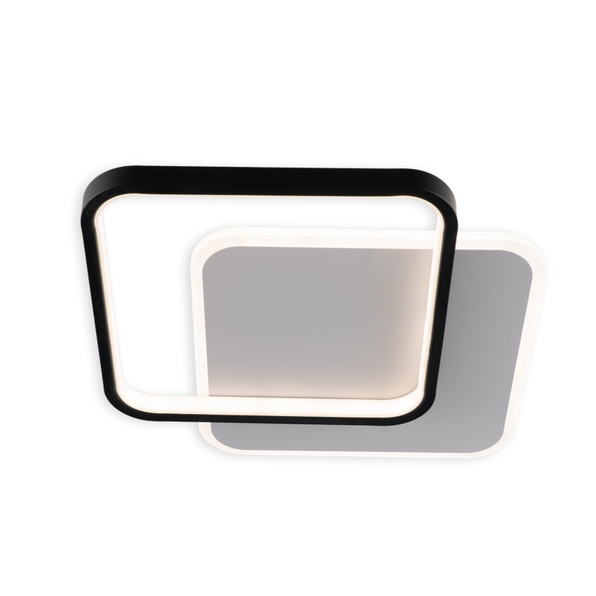 Brilagi - LED-hämardatav laevalgusti FLARE LED/43W/230V 3000-6000K 39,5x45 cm valge/must + kaugjuhtimispult