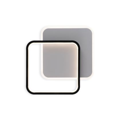 Brilagi - LED-hämardatav laevalgusti FLARE LED/43W/230V 3000-6000K 39,5x45 cm valge/must + kaugjuhtimispult
