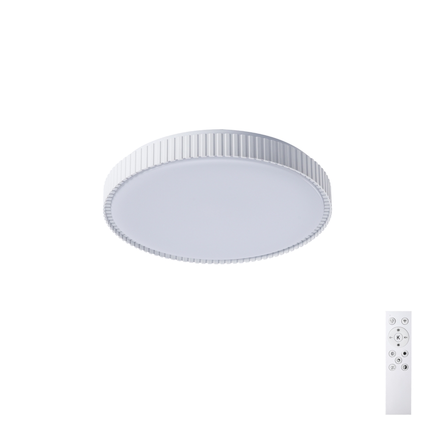 Brilagi - hämardatav LED-laevalgusti CORVO LED/72W/230V 3000-6000K valge, läbimõõt 50 cm + kaugjuhtimispult