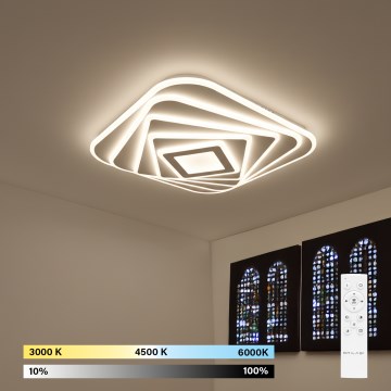Brilagi - hämardatav laelamp MODERN LED/210W/230V 3000-6000K 55x55 cm + kaugjuhtimispult