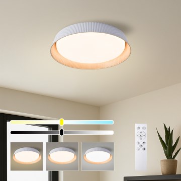 Brilagi - Hämardatav laelamp ORINO LED/54W/230V 3000-6000K valge läbimõõt 43 cm + kaugjuhtimispult