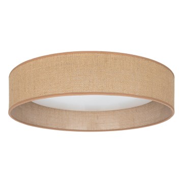 Brilagi - Hämardatav laelamp VELVET SMARTIX LED 24 W, 230 V, 3000–6000 K, läbimõõt 45 cm, beež, Wi‑Fi Tuya Beacon + kaugjuhtimispult