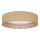 Brilagi - Hämardatav laelamp VELVET SMARTIX LED 24 W, 230 V, 3000–6000 K, läbimõõt 45 cm, beež, Wi‑Fi Tuya Beacon + kaugjuhtimispult