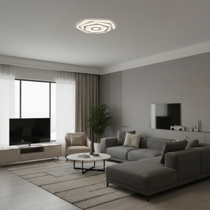 Brilagi - hämardatav laelamp MODERN LED/85W/230V 3000-6000K Ø 53 cm + kaugjuhtimispult