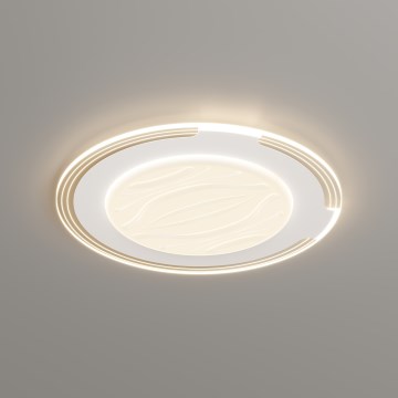 Brilagi - Hämardatav laevalgusti ORELIS LED/80W/230V 3000–6000K Ø 50 cm + kaugjuhtimispult