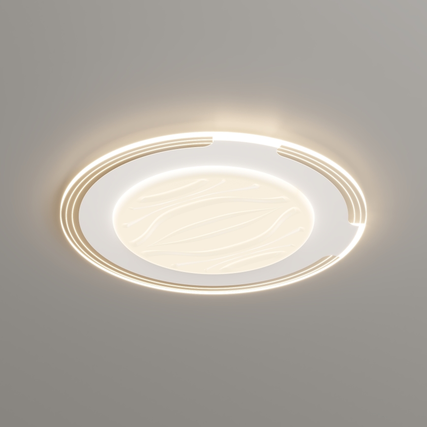 Brilagi - Hämardatav laevalgusti ORELIS LED/80W/230V 3000–6000K Ø 50 cm + kaugjuhtimispult