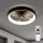 Brilagi - hämardatav laeventilaator LED/34W/230V, läbimõõt 50 cm, must + kaugjuhtimispult