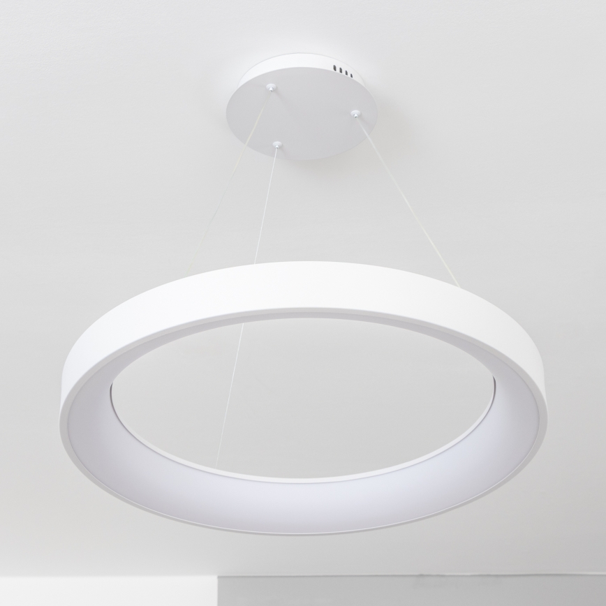 BRILAGI - LED hämardatav rippvalgusti kaablil FALCON II LED/99W/230V 3000-6500K läbimõõt 60 cm valge + kaugjuhtimispult