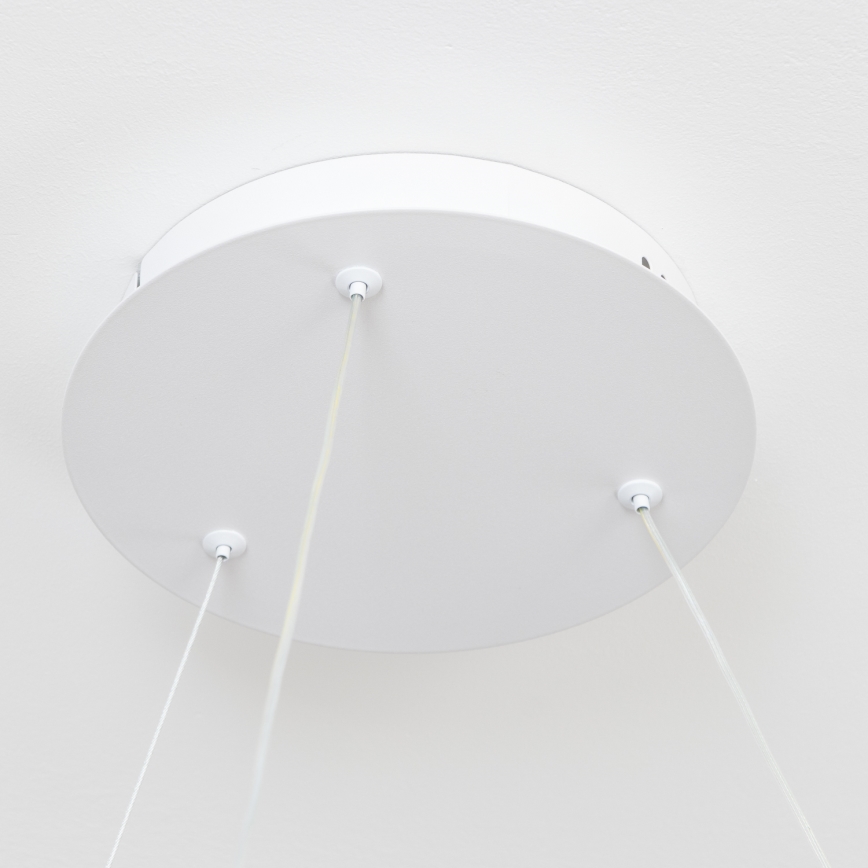 BRILAGI - LED hämardatav rippvalgusti kaablil FALCON II LED/99W/230V 3000-6500K läbimõõt 60 cm valge + kaugjuhtimispult