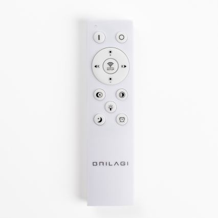 BRILAGI - LED hämardatav rippvalgusti kaablil FALCON II LED/99W/230V 3000-6500K läbimõõt 60 cm valge + kaugjuhtimispult