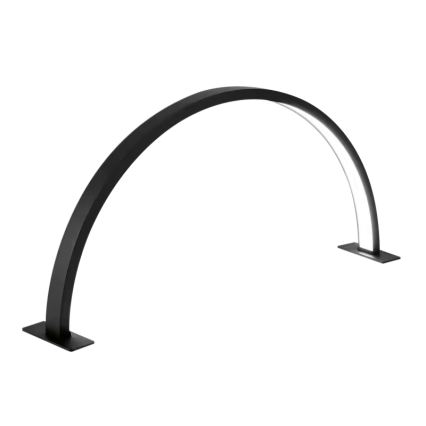 Brilagi - LED hämardatav kaarjas lauavalgusti RADIO LED/30W/24/230V 3000/4000/6500K must