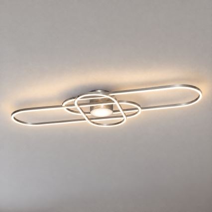 BRILAGI - Hämardatav LED-laelamp APOLLO LED/58W/230V 3000-6500K 43,2x101,2 cm mattkroom + kaugjuhtimispult