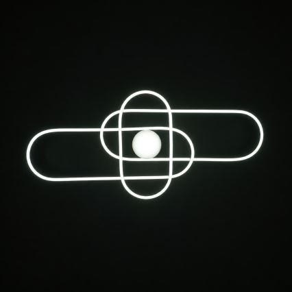BRILAGI - Hämardatav LED-laelamp APOLLO LED/58W/230V 3000-6500K 43,2x101,2 cm mattkroom + kaugjuhtimispult