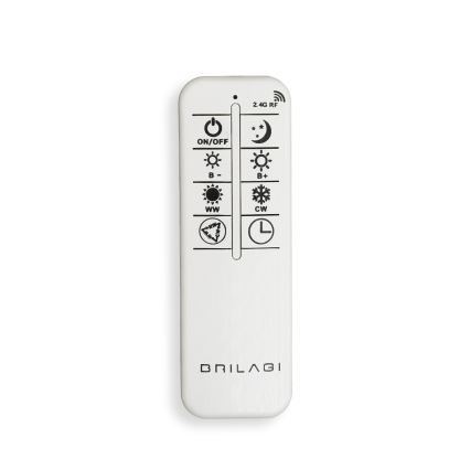 BRILAGI - Hämardatav LED-laelamp APOLLO LED/58W/230V 3000-6500K 43,2x101,2 cm mattkroom + kaugjuhtimispult