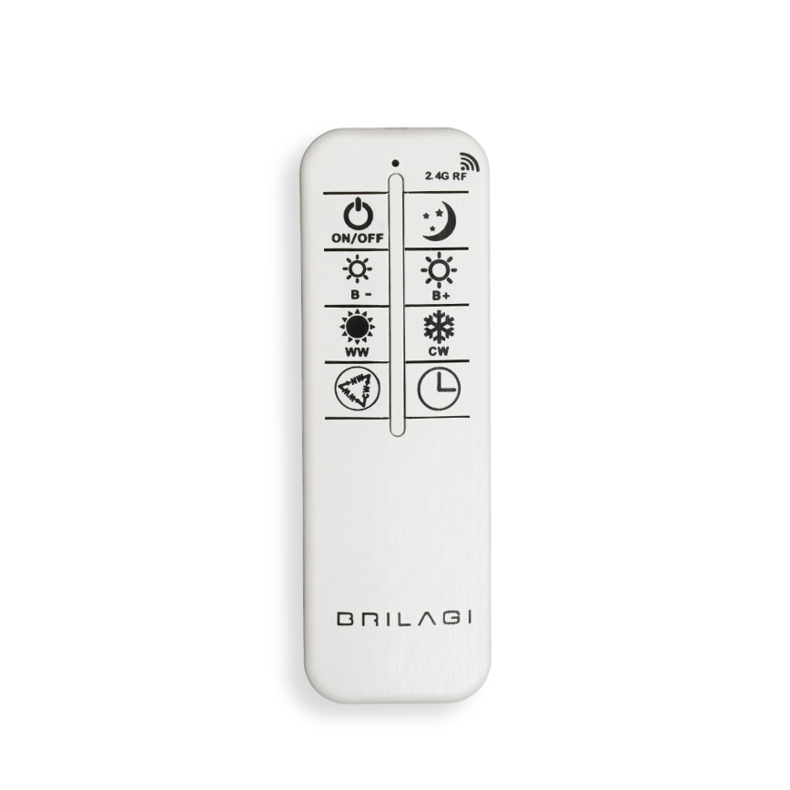 BRILAGI - Hämardatav LED-laelamp APOLLO LED/58W/230V 3000-6500K 43,2x101,2 cm mattkroom + kaugjuhtimispult