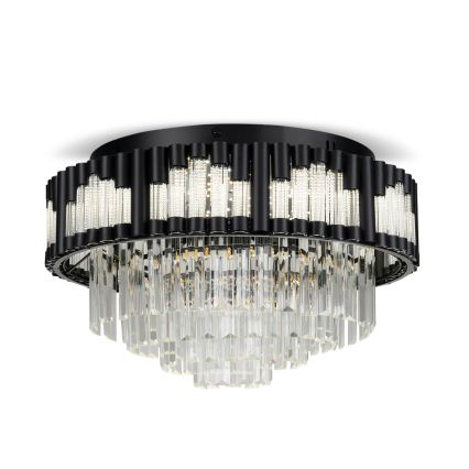 BRILAGI - Hämardatav LED-laelamp CROWN LED/41W/230V 3000-6000K läbimõõt 48 cm must + kaugjuhtimispult