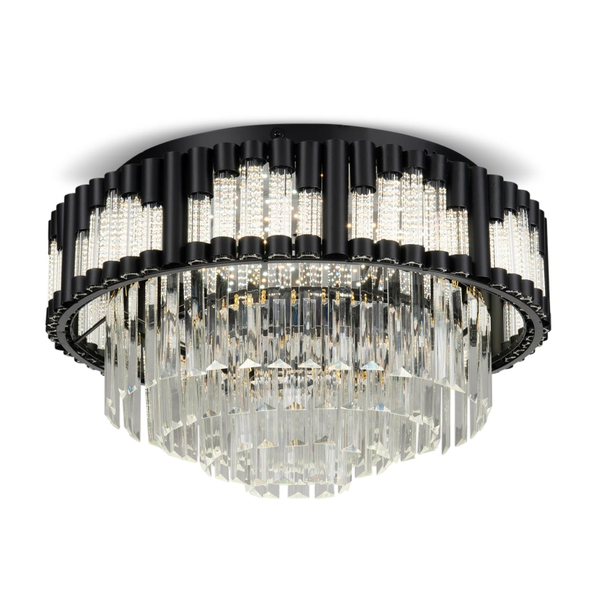 BRILAGI - Hämardatav LED-laelamp CROWN LED/41W/230V 3000-6000K läbimõõt 48 cm must + kaugjuhtimispult