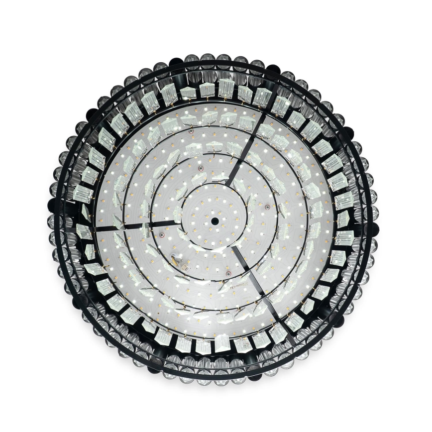 BRILAGI - Hämardatav LED-laelamp CROWN LED/41W/230V 3000-6000K läbimõõt 48 cm must + kaugjuhtimispult