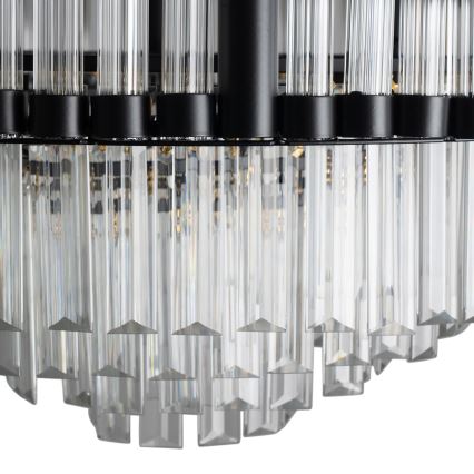 BRILAGI - Hämardatav LED-laelamp CROWN LED/41W/230V 3000-6000K läbimõõt 48 cm must + kaugjuhtimispult
