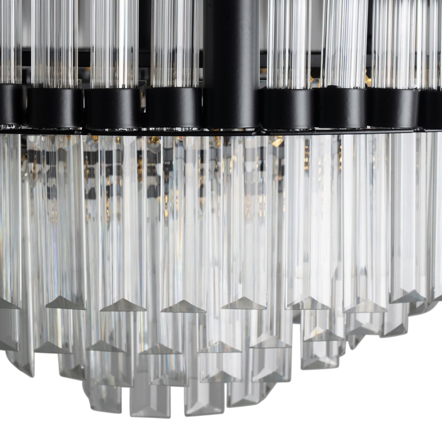 BRILAGI - Hämardatav LED-laelamp CROWN LED/41W/230V 3000-6000K läbimõõt 48 cm must + kaugjuhtimispult