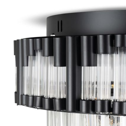 BRILAGI - Hämardatav LED-laelamp CROWN LED/41W/230V 3000-6000K läbimõõt 48 cm must + kaugjuhtimispult