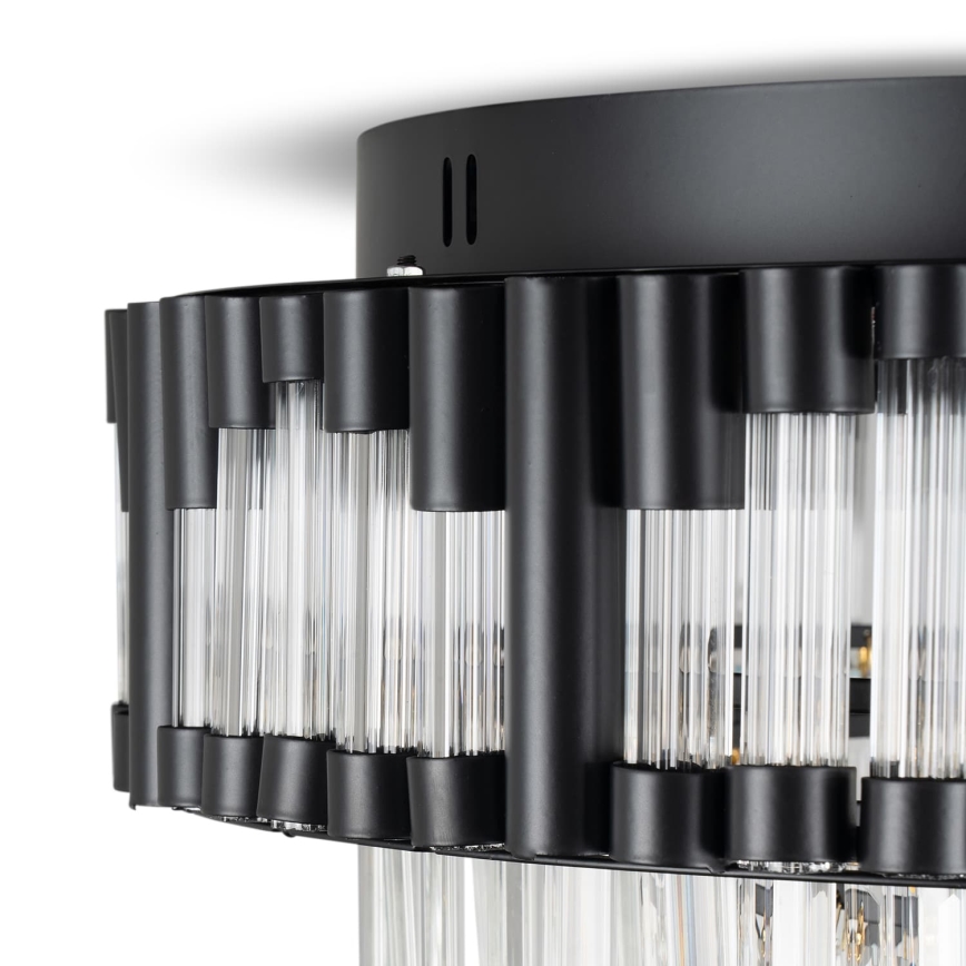 BRILAGI - Hämardatav LED-laelamp CROWN LED/41W/230V 3000-6000K läbimõõt 48 cm must + kaugjuhtimispult