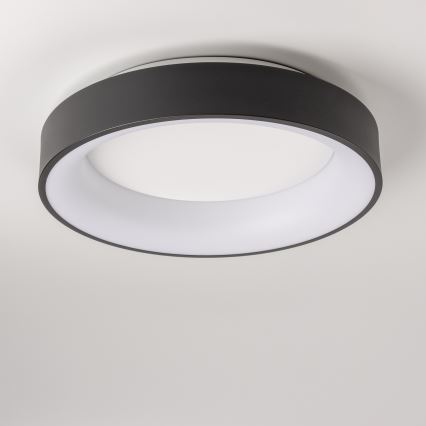 Brilagi - LED hämardatav laelamp FALCON LED/80W/230V 3000-6500K läbimõõt 60 cm must + kaugjuhtimispult