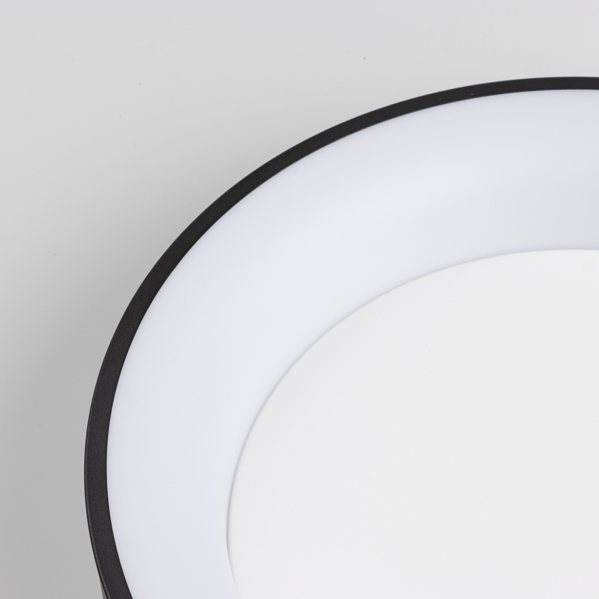 Brilagi - LED hämardatav laelamp FALCON LED/80W/230V 3000-6500K läbimõõt 60 cm must + kaugjuhtimispult